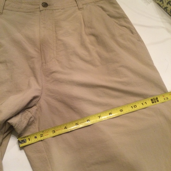 Royal Robbins Tan Nylon Fleece Lined Hiking Pants Size 8 - Picture 11 of 13